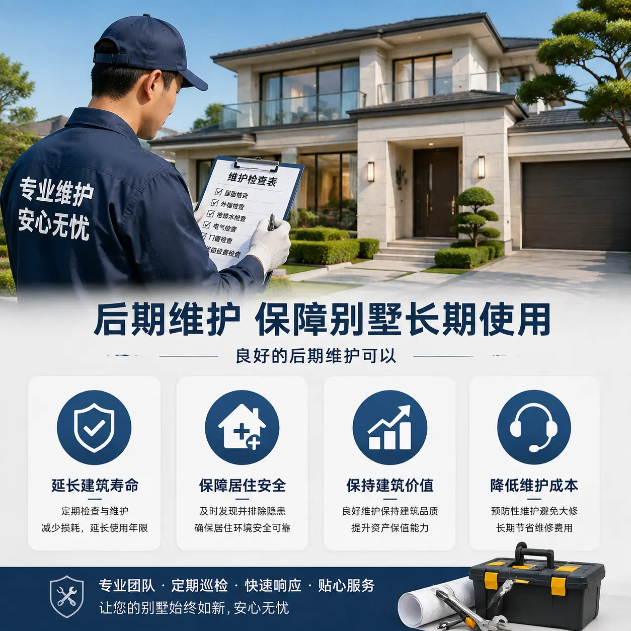 别墅建造公司推荐： 盘州 施工质量的关键要素