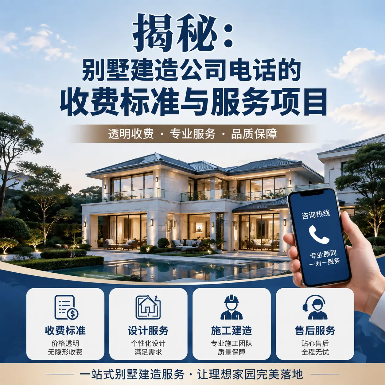 揭秘：盘州别墅建造公司电话的收费标准与服务项目