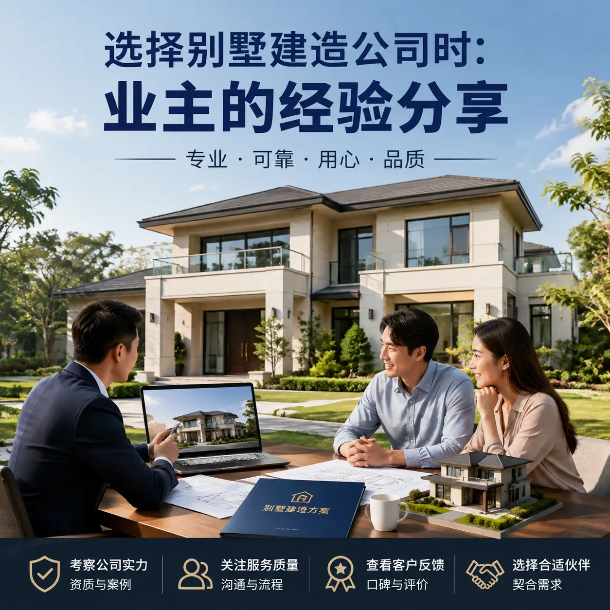选择别墅建造公司时： 盘州 业主的经验分享