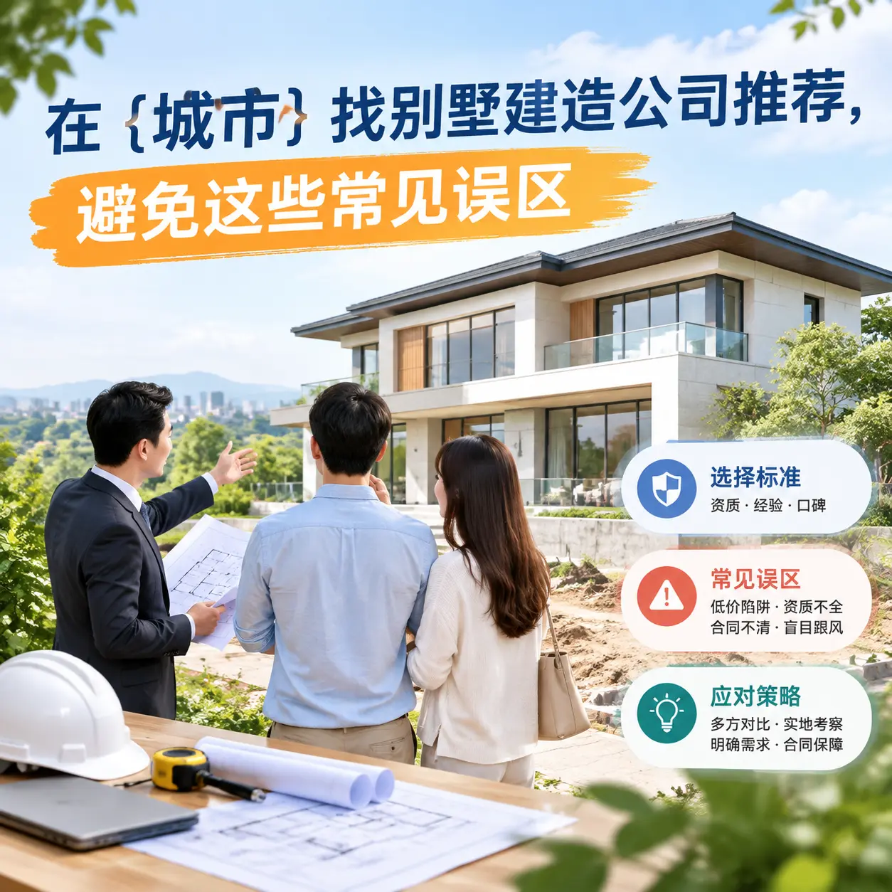 在 盘州 找别墅建造公司推荐，避免这些常见误区