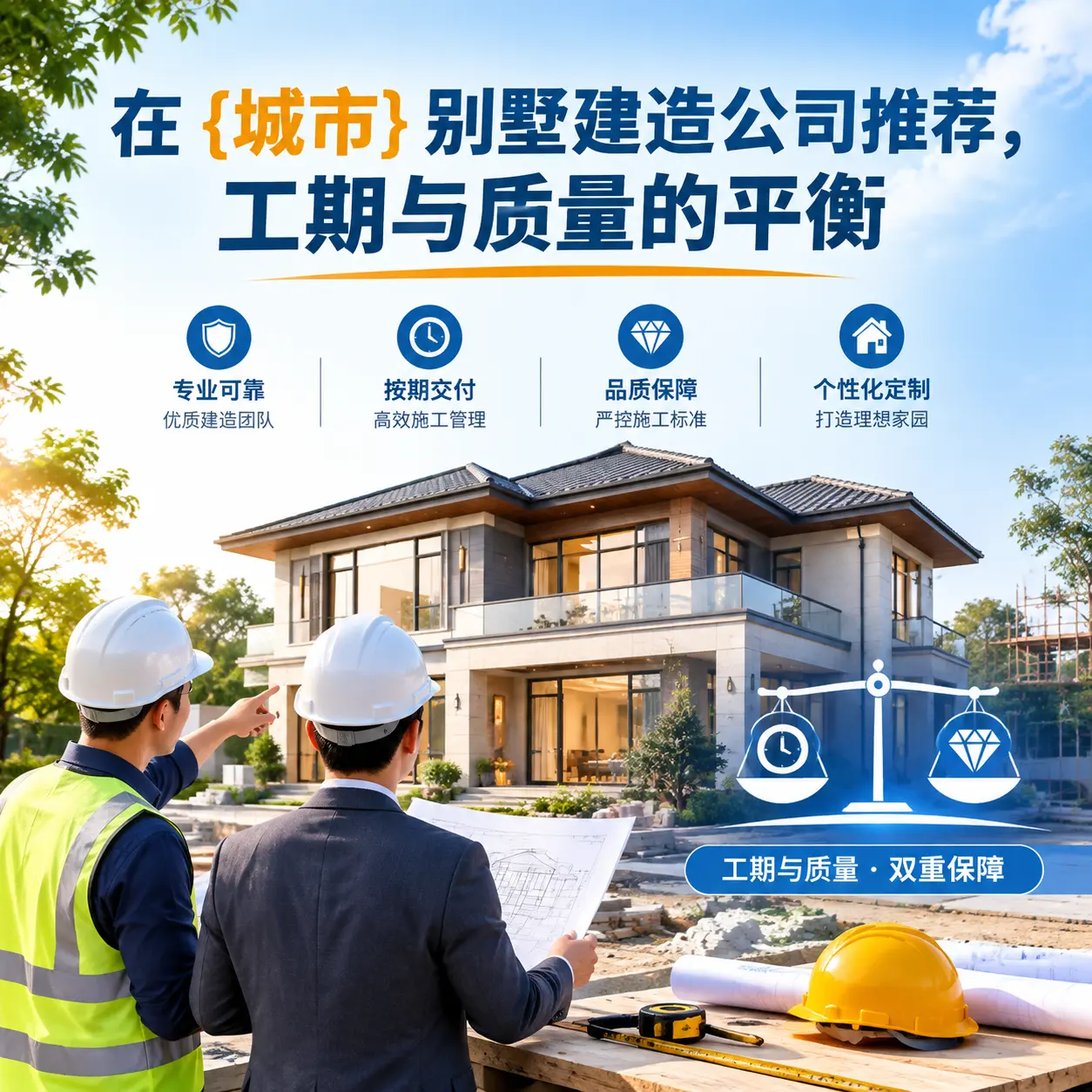 在 盘州 别墅建造公司推荐，工期与质量的平衡