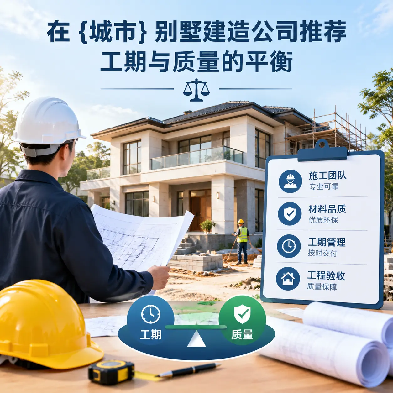 在 盘州 别墅建造公司推荐，工期与质量的平衡