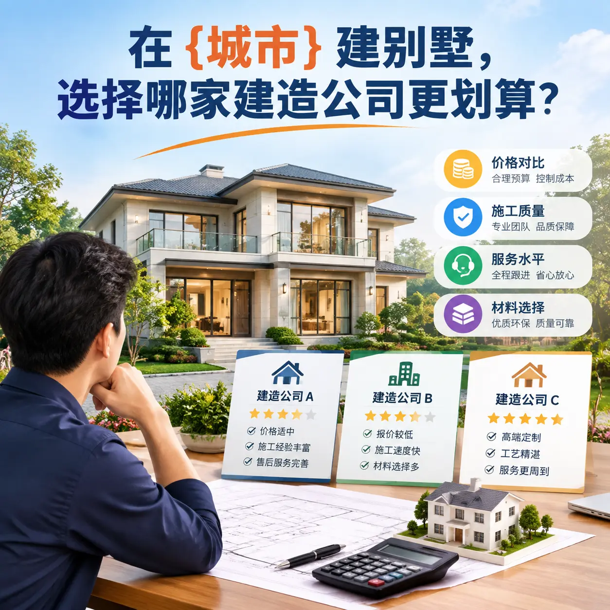 在 盘州 建别墅，选择哪家建造公司更划算？