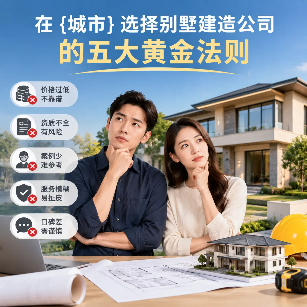 在 盘州 选择别墅建造公司的五大黄金法则
