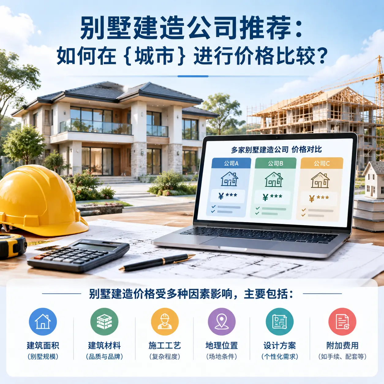 别墅建造公司推荐:如何在 盘州 进行价格比较?
