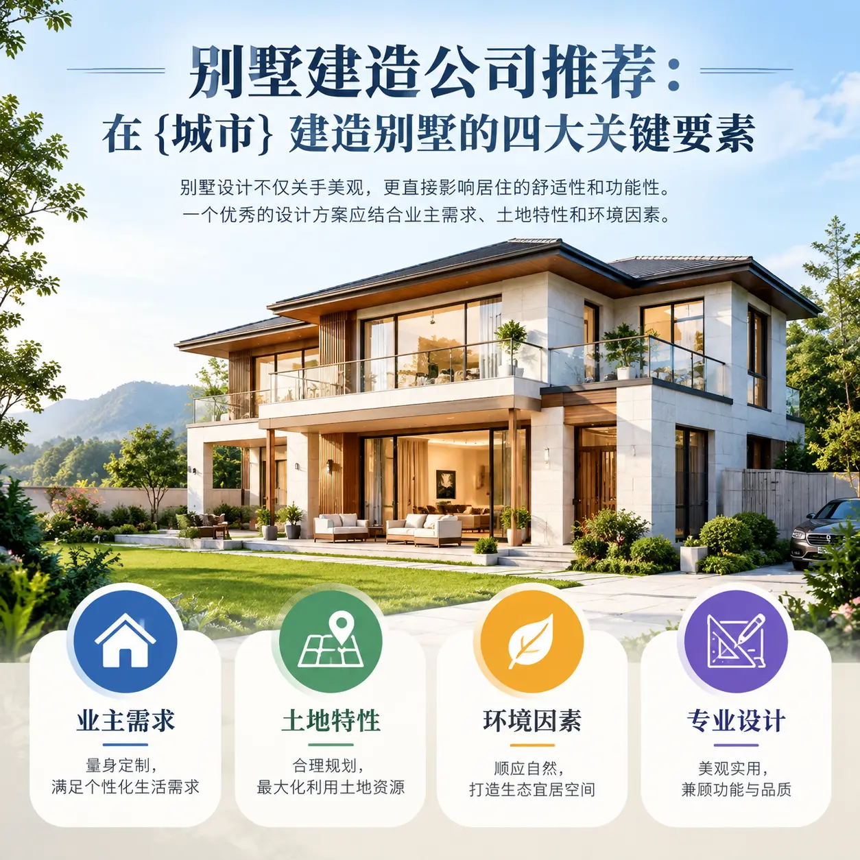 别墅建造公司推荐：在 盘州 建造别墅的四大关键要素