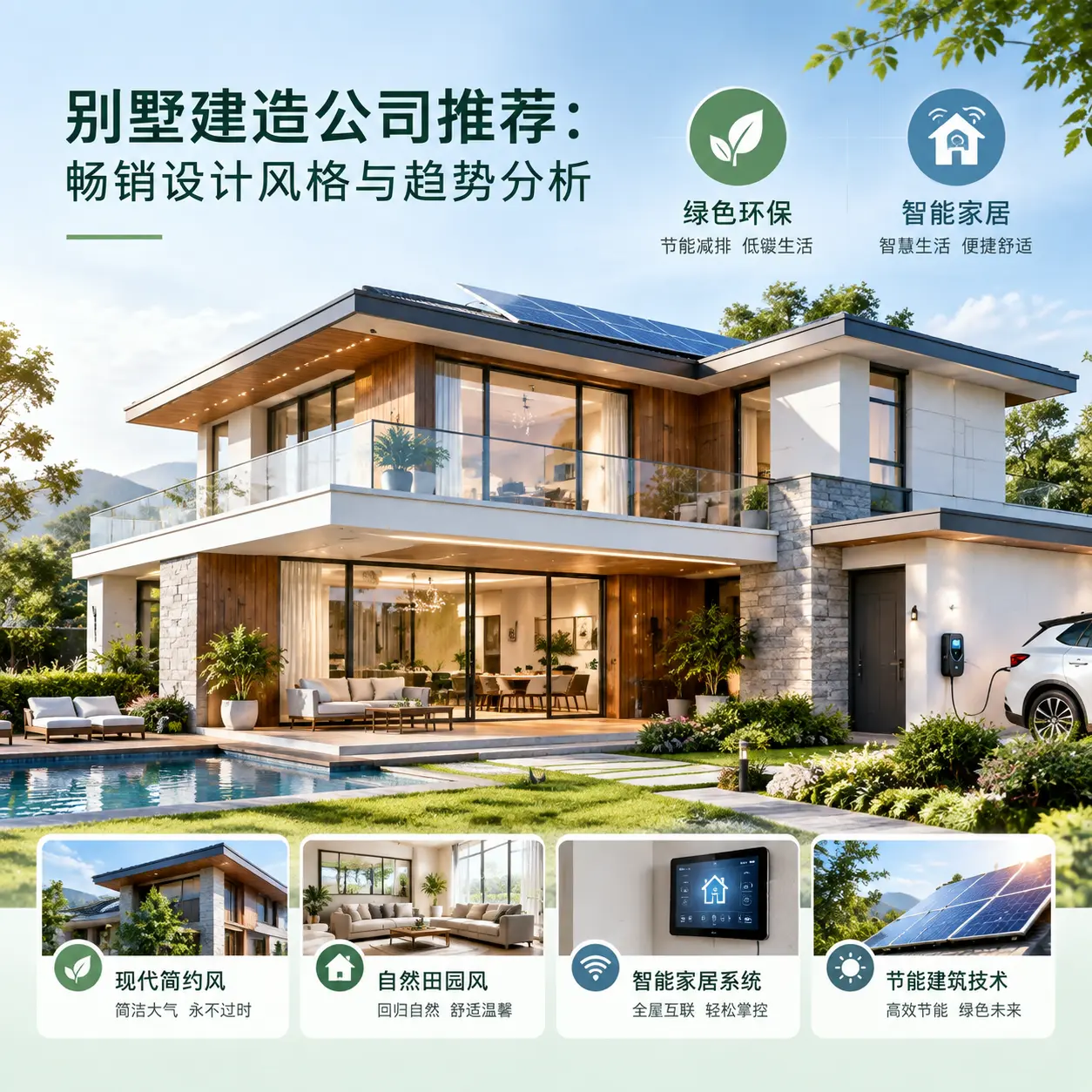 别墅建造公司推荐: 盘州 畅销设计风格与趋势分析