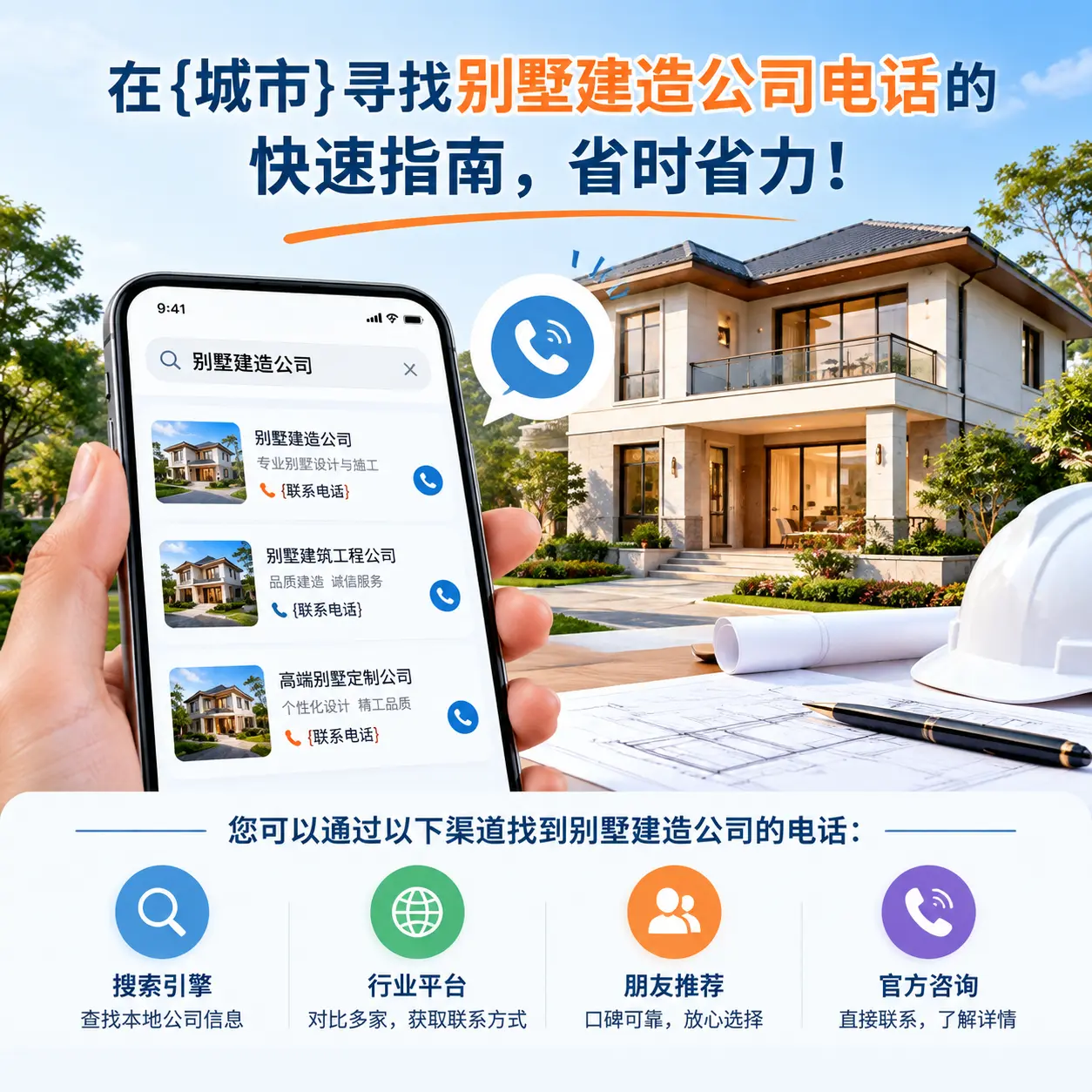 在盘州寻找别墅建造公司电话的快速指南,省时省力!