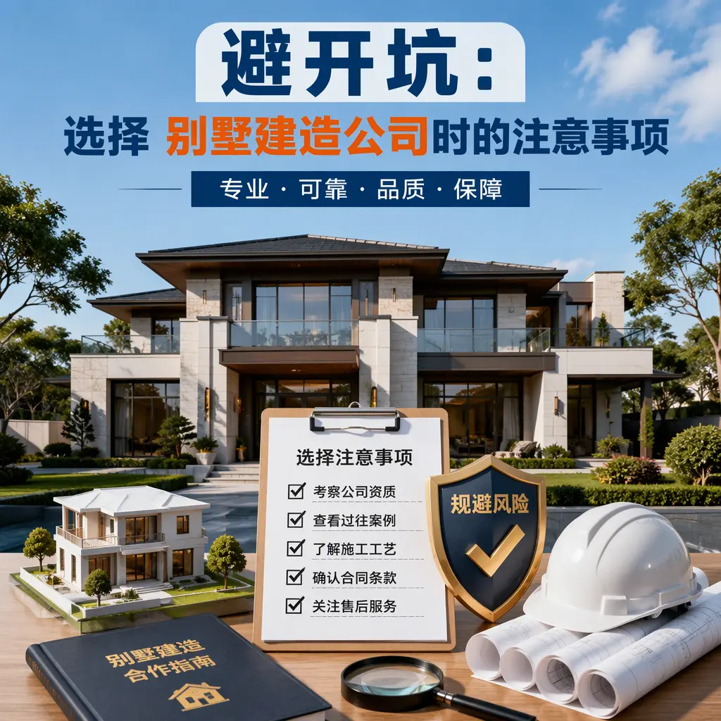 避开坑：选择 盘州 别墅建造公司时的注意事项