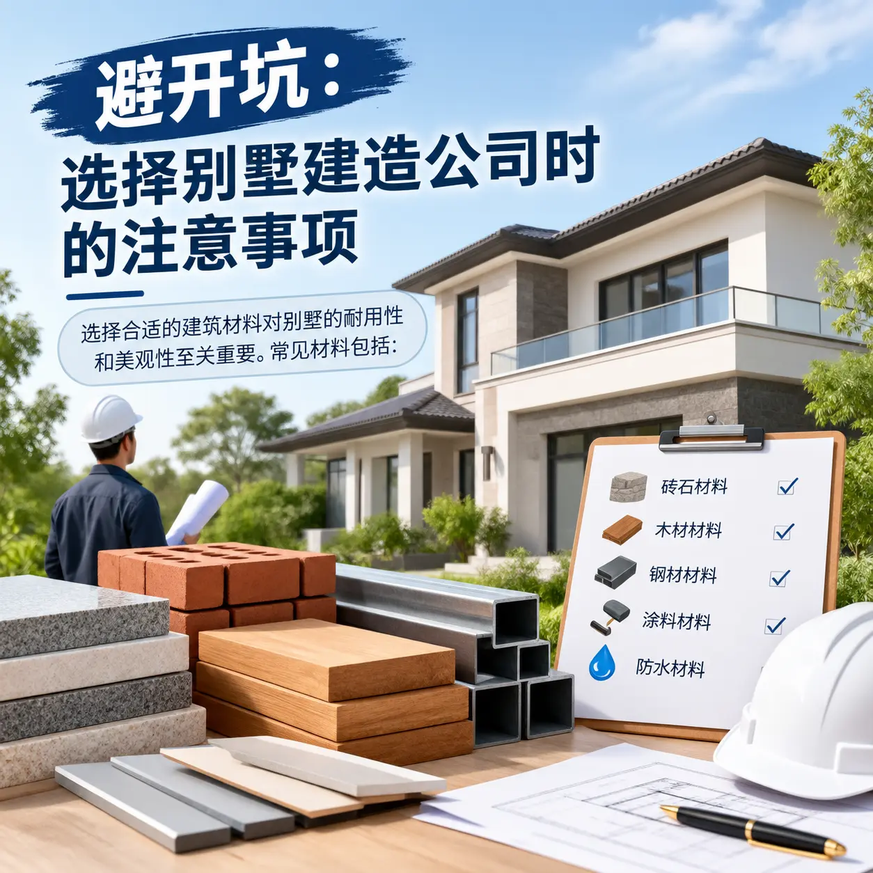 避开坑：选择 盘州 别墅建造公司时的注意事项
