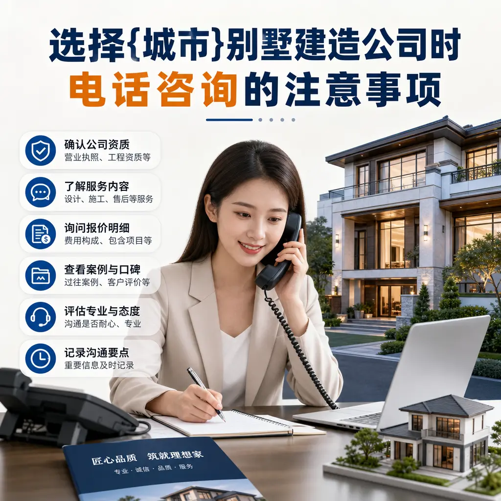 选择盘州别墅建造公司时，电话咨询的注意事项