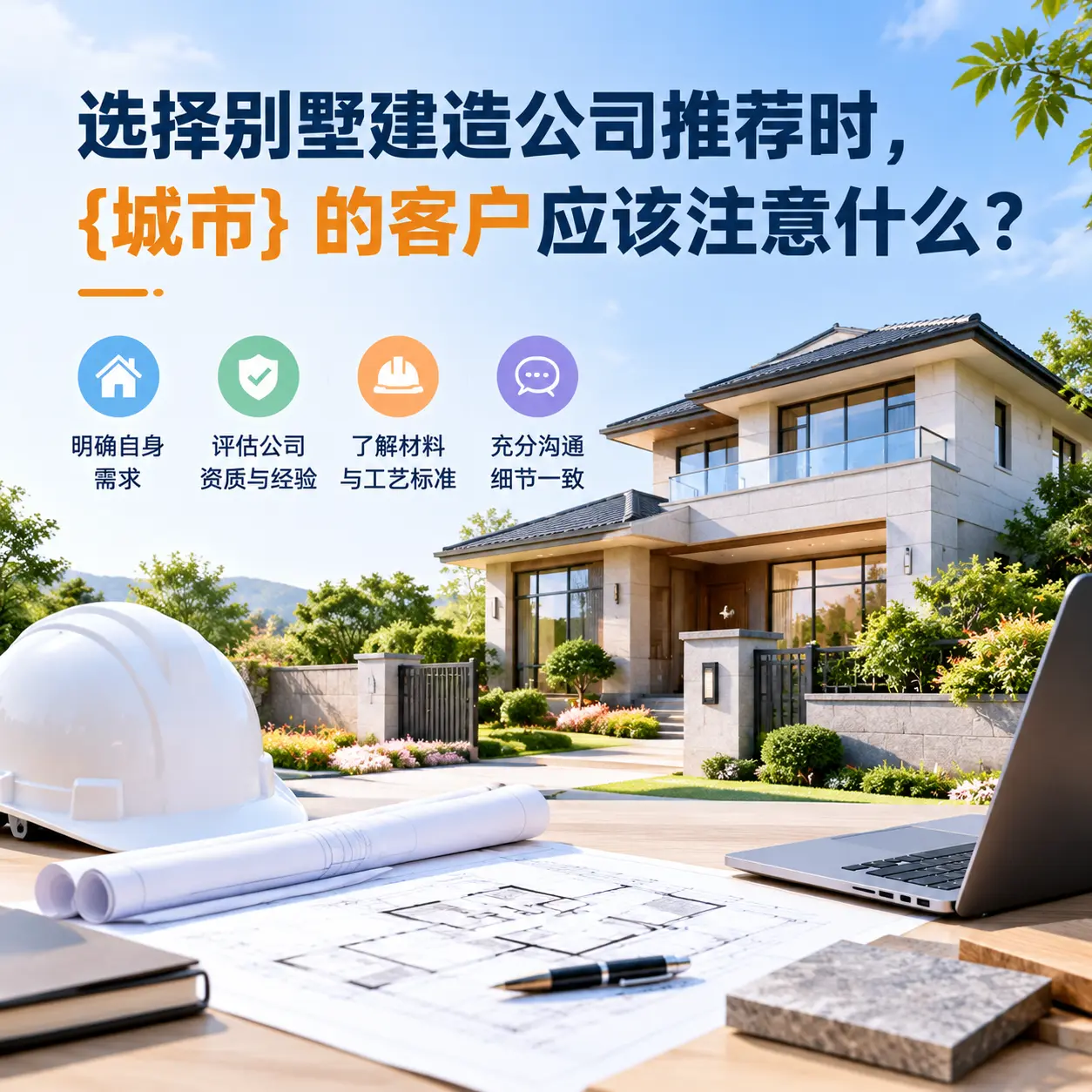 选择别墅建造公司推荐时，盘州 的客户应该注意什么？