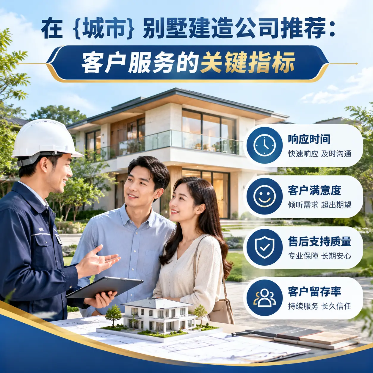 在 盘州 别墅建造公司推荐:客户服务的关键指标
