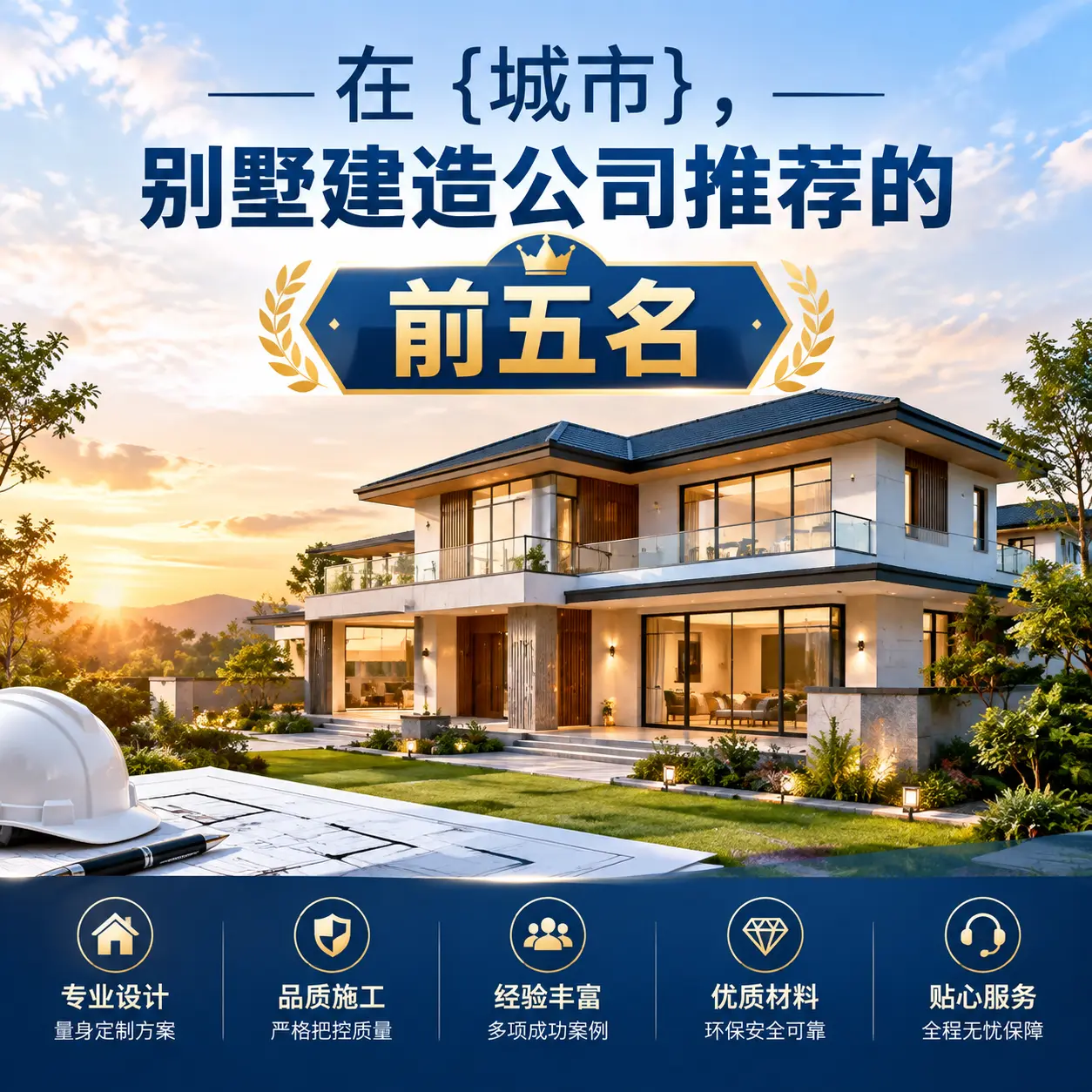 在 盘州,别墅建造公司推荐的前五名