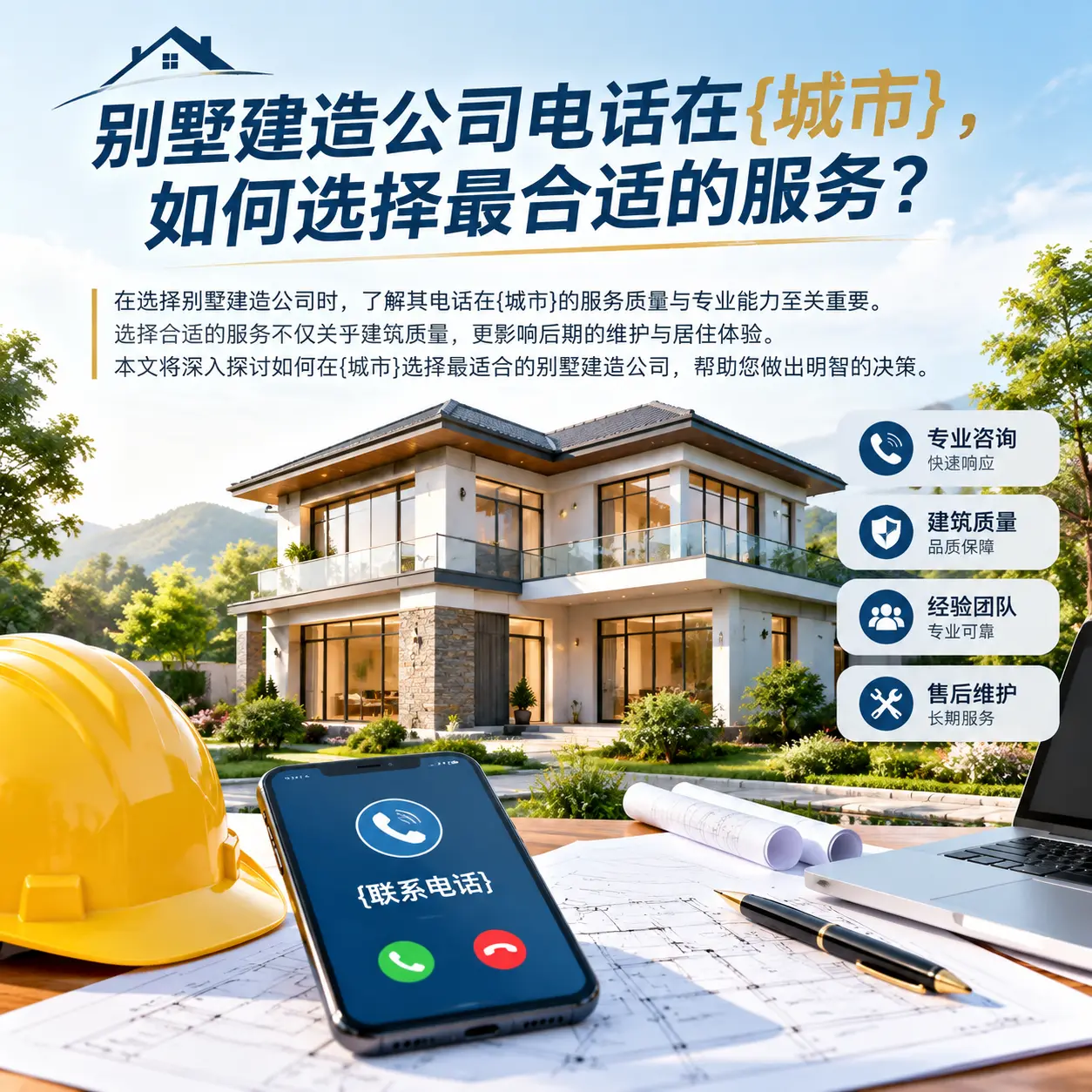 别墅建造公司电话在盘州，如何选择最合适的服务？