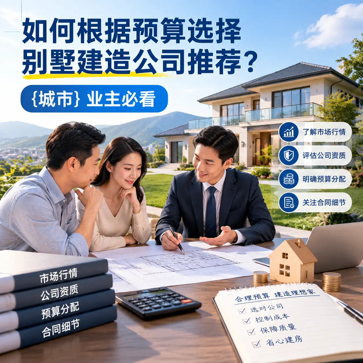 如何根据预算选择别墅建造公司推荐? 盘州 业主必看