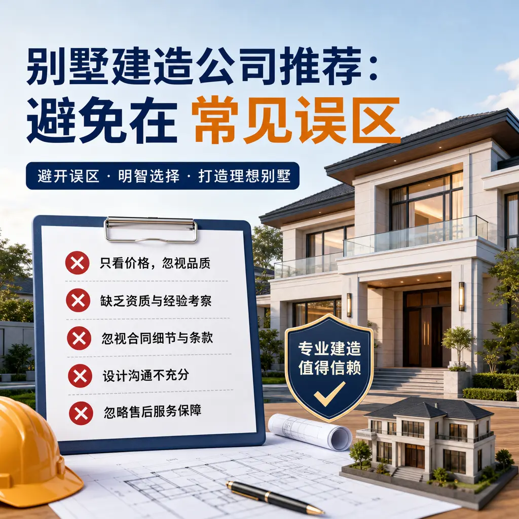 别墅建造公司推荐:避免在 盘州 的常见误区