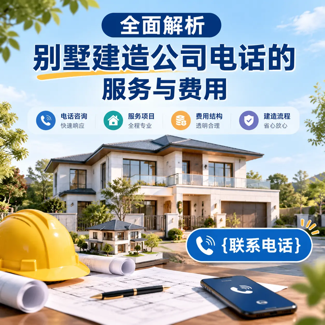 全面解析盘州别墅建造公司电话的服务与费用